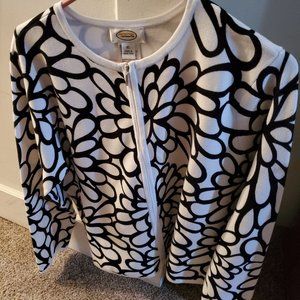 Zipper front top size xl